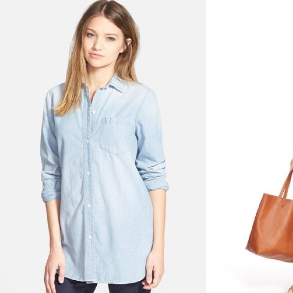 Madewell Chambray Button Down